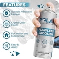 thumbnail image 3 of Pintura en aerosol transparente Polar Clear Gloss Flawless Lacquer, 3 of 6