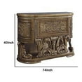 thumbnail image 5 of Dresser with Scrolled Carvings and Half Moon Shape, Antique Gold, 5 of 5