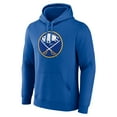 thumbnail image 2 of Men's Royal Buffalo Sabres Primary Logo Pullover Hoodie, 2 of 3