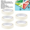 thumbnail image 4 of White Painters Tape, Easy Tear Professional 10 Rolls White Masking Tape  For DIY For Arts, 4 of 8