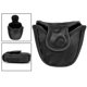 thumbnail image 1 of Cubierta de cabeza de Putter de mazo de Golf con diseño de de cuero PU resistente al agua/Cubierta protectora de cabeza de eje central de Gol , Negro Soledad Cubierta de la cabeza del putter de golf, 1 of 8
