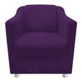 thumbnail image 2 of Set de puff y sillón Tilla B - Morado WEIK Tilla, 2 of 5