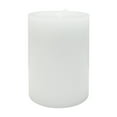 thumbnail image 2 of Mainstays Unscented White Pillar Candle, 2 of 5
