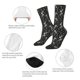 thumbnail image 4 of Balery Retro Skeleton Dancing On Halloween Party Calcetas Largas con Estampado para Hombre y Mujer – Suaves y Transpirables, Talla Única (US 5-11), 4 of 6