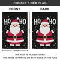thumbnail image 4 of Welcome Winter Christmas Garden Flag Double Sided Yard Flags for Garden Lawn Spring Autumn Thanksgiving Christmas 12.5x18inch, 4 of 4