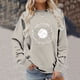 thumbnail image 3 of ICHUANYI Liquidación Camiseta holgada estampada a la moda para mujer Blusa de manga larga cuello redondo Tops casuales sudadera con capucha ICHUANYI WER202308255607, 3 of 4