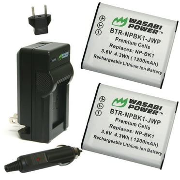 Kodak Lb 060 Battery Wasabi Power 2-Pack Battery & Charger