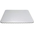 thumbnail image 2 of O'Creme White-Top Scalloped Square Cake Board 3/32 Inch Thick, 8 Inch x 8 Inch - Pack of 30, 2 of 4