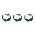 thumbnail image 3 of Minnieouse Diadema de punto de serpiente Diadema de ganchillo Amplia ajustable Accesorios para peinados Diademas para diario Verde oscuro Type1 NO1, 3 of 6