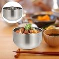 thumbnail image 3 of Stainless Steel Soup Bowl for Home Use Silver Color Easy to Clean and Maintain 7.87 Inches, 3 of 9
