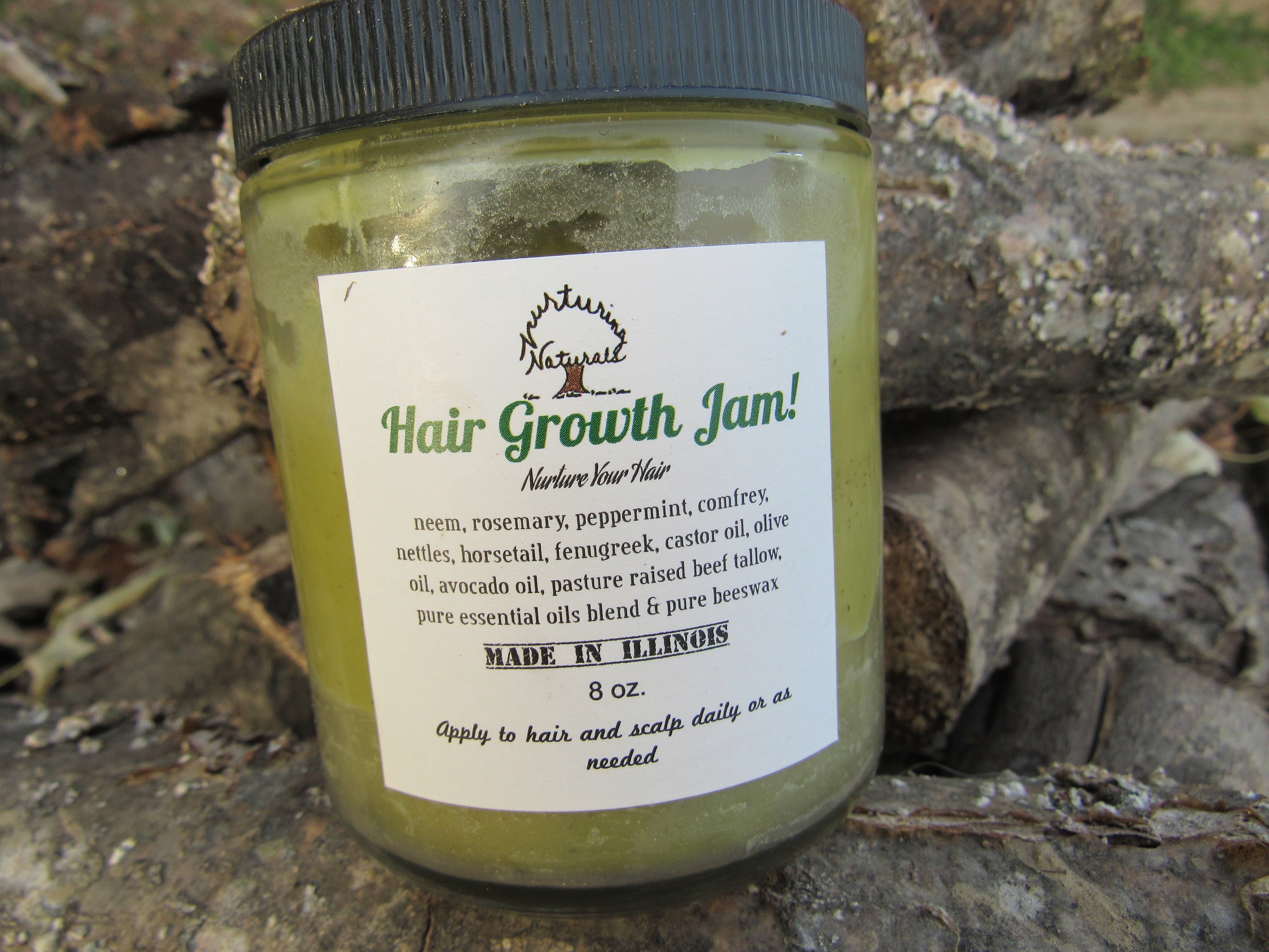Nurturing Naturals Hair Growth and Conditioning Hair Grease Family Size
