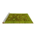 thumbnail image 2 of Ahgly Company Machine Washable Indoor Rectangle Abstract Yellow Modern Area Rugs, 7' x 10', 2 of 4