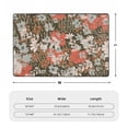 thumbnail image 7 of YFYANG 36"x24" Non-Slip Flannel Carpet Doormat, Living Room Bedroom Office Decorative Area Rugs, Indoor Abstract Vintage Floral Graffiti Floor Mats, 7 of 7