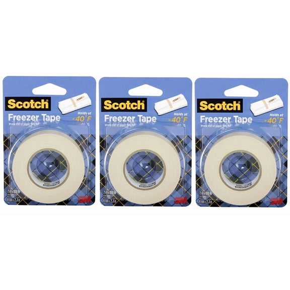 Scotch Freezer Tape 3M 178 �" x 1100" 1 ea (Pack of 3)