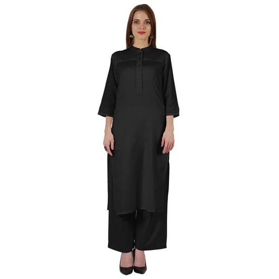 Bimba Traditional Indian Solid Dress For Women Indian Ethnic Kurta And Pants Palazzo Set