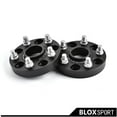 thumbnail image 2 of 2x20mm+2x25mm pour Honda pour Civic Type R FK8 Adaptateur d'Espacement de Roue Noir 5x120 CB64.1, 2 of 4