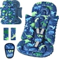 thumbnail image 1 of - Soporte para la cabeza del asiento de coche para bebé – Inserto de asiento de coche para bebés recién nacidos – Soporte suave para la cabeza del asiento de coche recién nacido para asientos, 1 of 5