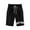 M167 Black, variant on Summer Girls Shorts Elastic Waist Letter Print Shorts With Pockets Casual Fashion Teen Soft Clothes Black Size 3-4 Years