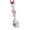 A, variant on Keychain Pendant 3D Cat Beads Design Mini Size Keyring Keys Bags Phone Lanyard Versatile Hanging Ornament