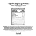 thumbnail image 2 of Yogurt Griego Chobani raspberry lemon sin azúcar añadida 190 g, 2 of 4