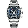 thumbnail image 1 of CURREN 8355 Luxury Classic Business Reloj de cuarzo para hombre 3ATM a prueba de agua, 1 of 8