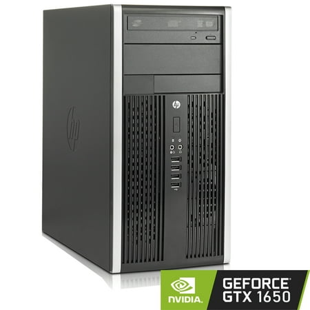 FAST Hp Gaming Tower Computer Nvidia GTx 1650 3.1Ghz 16Gb New 250G SSD + 500Gb Windows 10 (Best Gaming Tower For The Money)