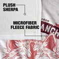 thumbnail image 4 of Yellowstone Blanket, 50"x60" Yellowstone Protect The Land Wolf Silky Touch Sherpa Back Super Soft Throw Blanket, 4 of 5