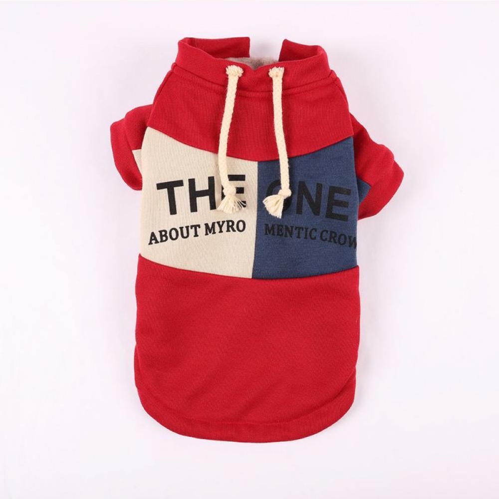 Dog Sweater Warm Pullover Dog Clothes Puppy Coat Plus Velvet Winter Dog