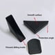 thumbnail image 3 of UoYu Protectores de Esquinas: 20 Piezas de cojín Protector de Esquina de Mesa de Vidrio de Tres Esquinas con Forma (6 mm x 50 mm), 3 of 5