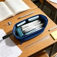 thumbnail image 6 of TanSiDing Large Capacity Pencil Case with Handle, Hard Shell Pencil Pouch for Desk Organization, Zipper Pen Bag for Home Office Travel Storage Supplies, 6 of 6