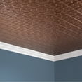 thumbnail image 5 of FASÄDE Traditional 1 Decorative Vinyl 2ft x 4ft Glue Up Ceiling Panel in Antique Bronze (5 Pack), 5 of 5