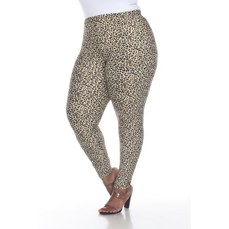 White Mark Women's Printed Leggings 