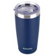 thumbnail image 1 of SUNWILL Vaso con tapa de 20 oz, vaso de viaje de doble pared aislado al vacío de acero inoxidable, taza de café aislada duradera, azul marino con recubrimiento en polvo, taza térmica con tapa deslizan, 1 of 5