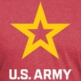 thumbnail image 3 of CafePress - U.S. Army® White And Gold Logo T Shirt - Mens Tri-blend T-Shirt, 3 of 4