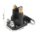 thumbnail image 2 of Milisten 1Pack Metal Black Starter Relay Solenoid for Golf Cart Use 7.5x6.0x6.0in, 2 of 8