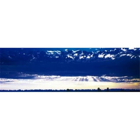 - Evening Clouds Sacramento CA USA Poster Print