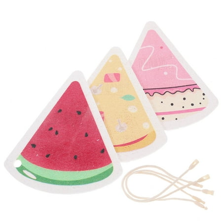 unbranded 3 Pcs Small Dish Sponge Compact Wok Dishwashing Decoration Sponges Bulk Kitchen