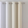 thumbnail image 4 of Cortinas Estelar Textiler, beige, blanco grisáceo, opacas, 132 x 260 cm, 4 of 9