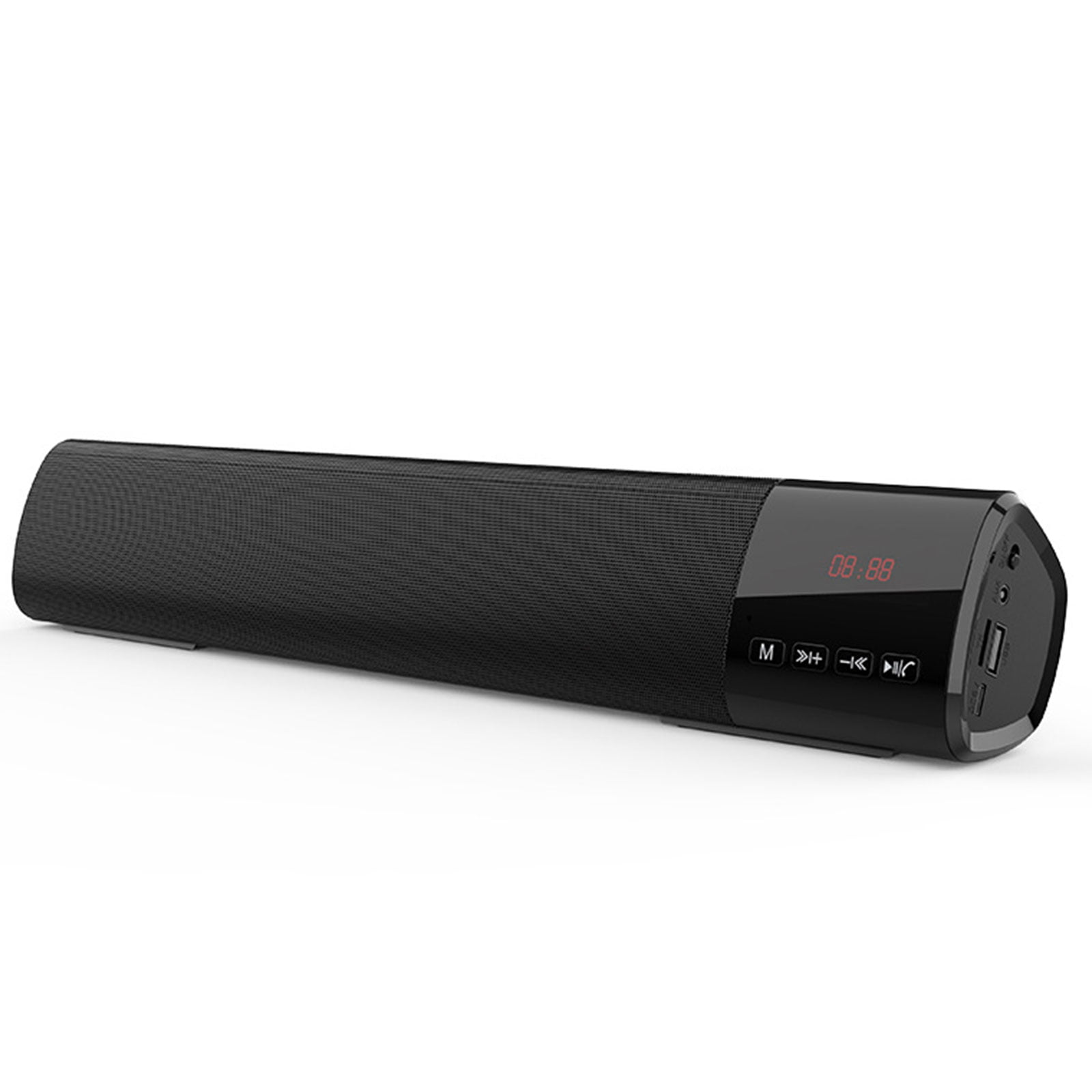 Sound Bar, Sound Bar for TV PC, Soundbar with Subwoofer, Wired &amp; Wireless Bluetooth 5.0 Speaker, RCA/Aux/USB Input, Surround Sound Home Theater Audio Soundbar for Phones/Tablet, with Remote Control - Walmart.com