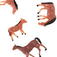 thumbnail image 3 of JWQFBC 1/87 Scale Animal Figures Horse Figurines HO Diorama Miniature Supplies, Pack of, 3 of 9