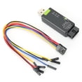 thumbnail image 3 of Usb Module Usb Convertisseur de Carte Usb Module Usb Convertisseur de Module Usb à Temps pour Vivre UART de Qualité Industrielle Port Série FT232RL, 3 of 8