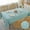 Cyan, variant on round Tablecloth,60×60 Inch Tablecloths Anti-Shrink Soft Table Cloth Spill-Proof Wrinkle Resistant Washable Linen Table Cover for Dining/Wedding/Party Indoor and Outdoor Use,Light Blue