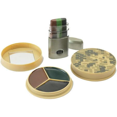 - HME HME-CMOFPDS 3 Color Camo Face Paint Kit