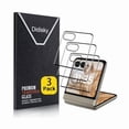 thumbnail image 1 of ccwonima 3 Pack Front Screen Protector for Motorola Moto Razr 2024 2025, Anti Scratch,3D Curved Tempered Glass Screen Cover,Curved Full Cover,9H Hardness, 1 of 1