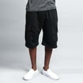 thumbnail image 2 of Pantalones cortos de malla de verano para hombre: cintura elástica, cremallera en la entrepierna, bolsillos dobles. Pantalones deportivos informales de cinco puntos para la playa o el entrenamiento., 2 of 5