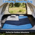 thumbnail image 5 of Oaskys Waterproof Double-Person Sleeping Bag with Storage Bag and Pillows – Extra Large 2 Person Insulated Sleeping Bag for Family Camping, 5 of 10