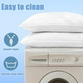 thumbnail image 6 of Kuyami Pillow, The Kuyami Pillows, Soft Gusseted Pillow for Back, Gusseted Design for Back, Stomach & Side Sleepers, Luxury Plush Soft Bed Pillows for Home & Hotel, 6 of 7