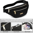 thumbnail image 4 of Pack of 3 Women's Waterproof Waist Bag Outdoor Sports Waterproof Waist Bag Adjustable Strap Waist Bag, 4 of 7