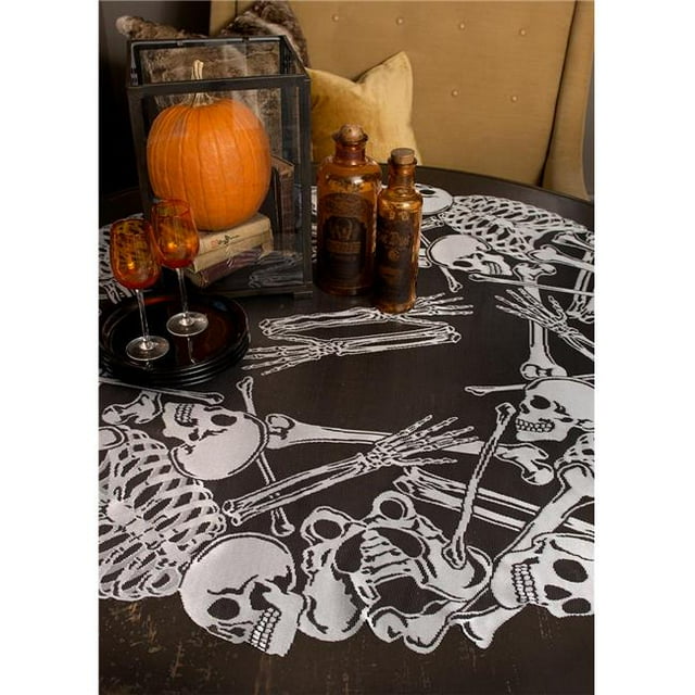 Heritage Lace RP-5800P 58 in. Rest in Pieces Round Table Topper