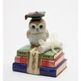 thumbnail image 3 of Ceramic Owl Music Box Over the Rainbow  3.5" Tall, 3 of 3